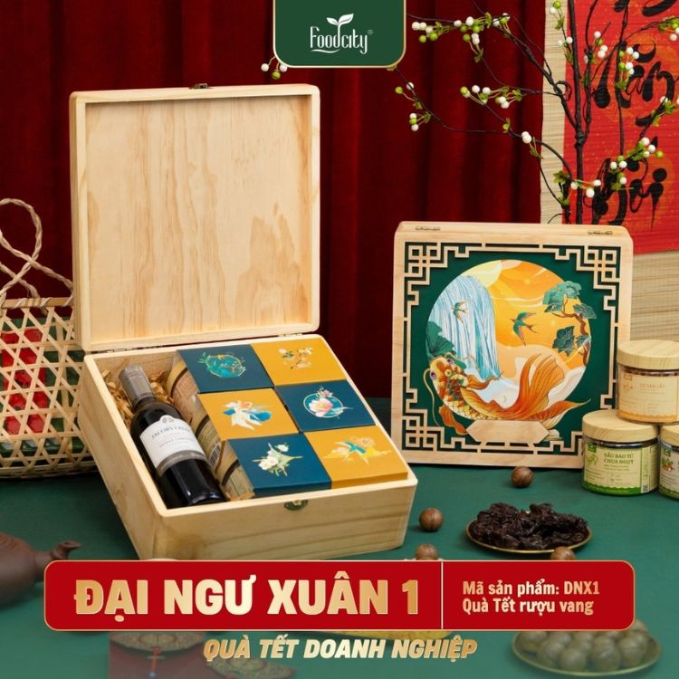 quà tặng tết rượu vang đại ngư xuân