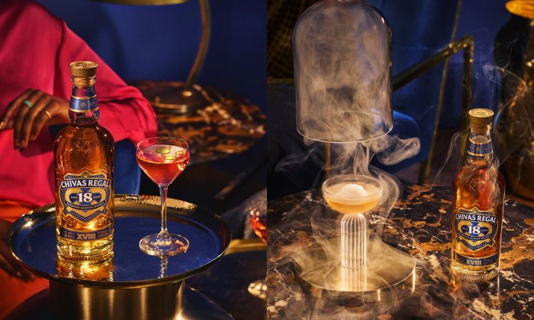 rượu chivas 18 làm quà