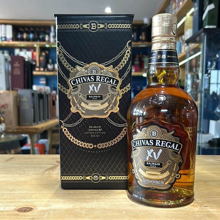 rượu chivas regal 15 gold balmain ra đời