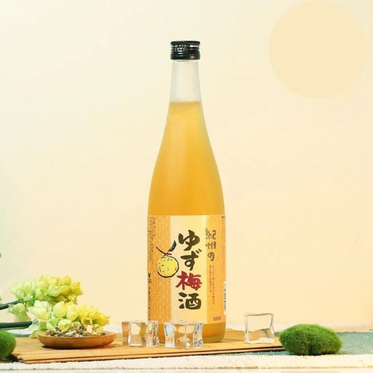 rượu mơ chanh yuzu