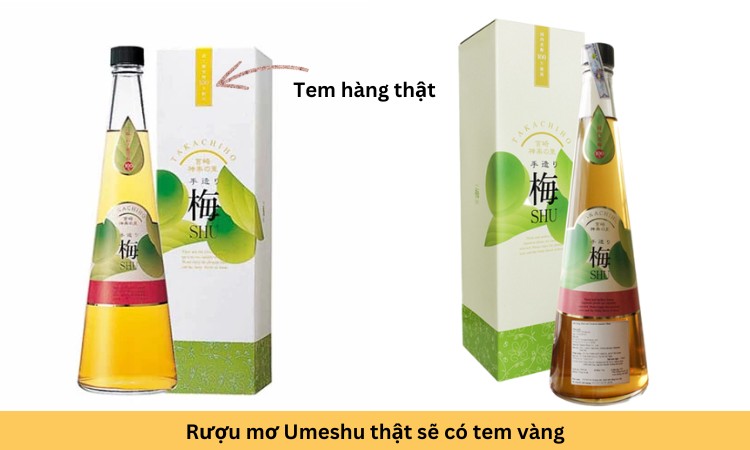 rượu mơ umeshu thật