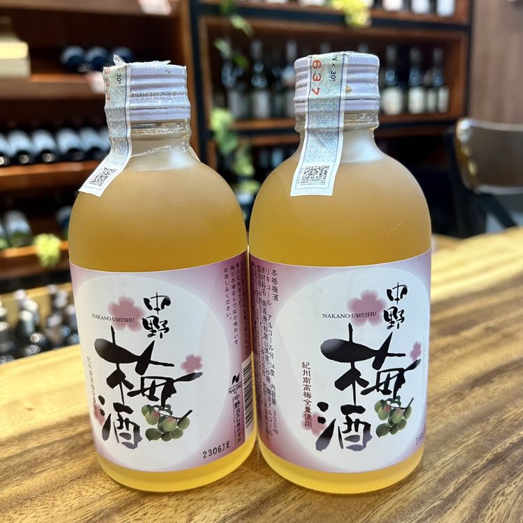 rượu mơ nakano umeshu 300ml