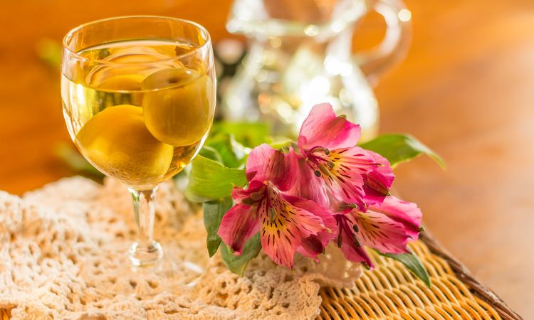 rượu mơ nhật thưởng thức ngày tết