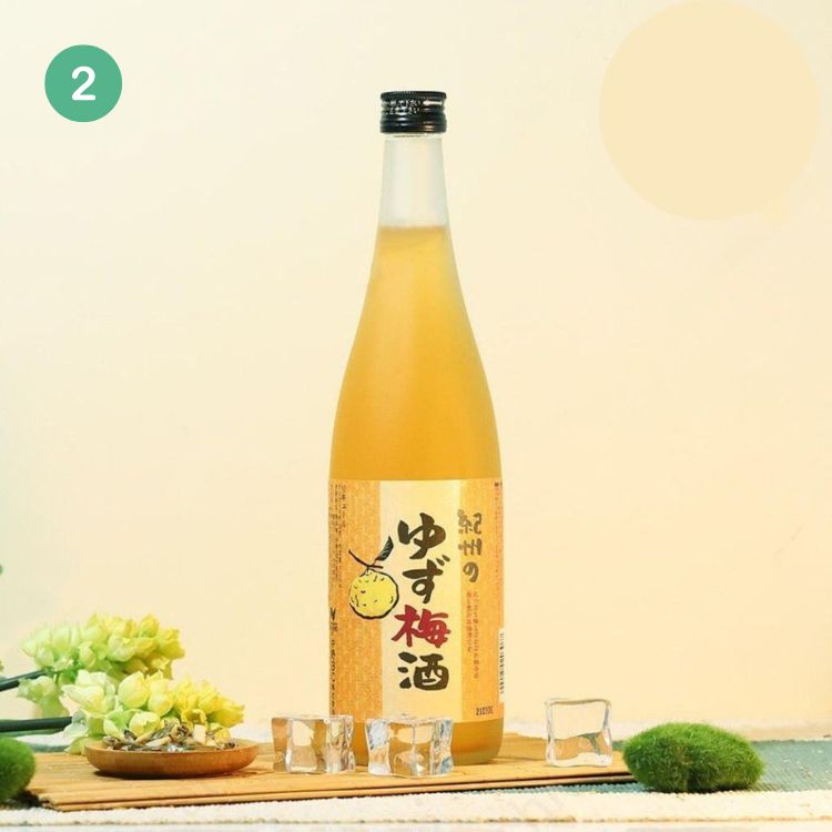 rượu mơ nhật vị chanh yuzu