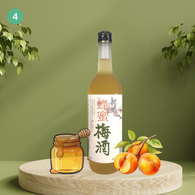 rượu mơ nhật vị mật ong