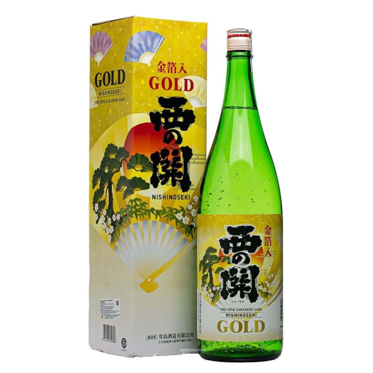rượu ngon sake vảy vàng