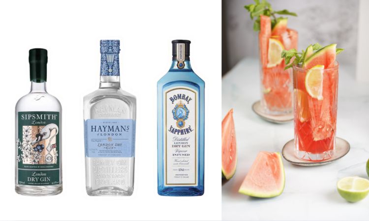 rượu pha trái cây từ rượu gin