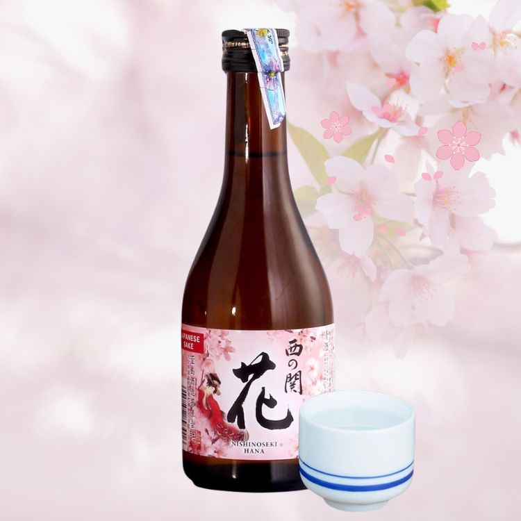 rượu sake hana hoa anh đào