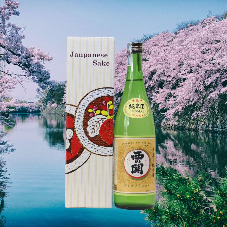 rượu sake nishino seki junmaishu