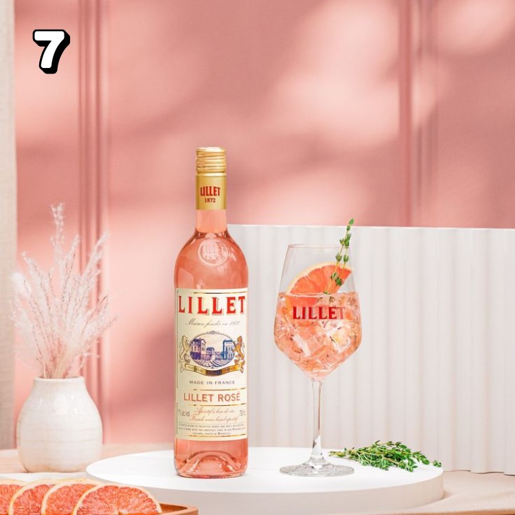 rượu tequila lillet rose