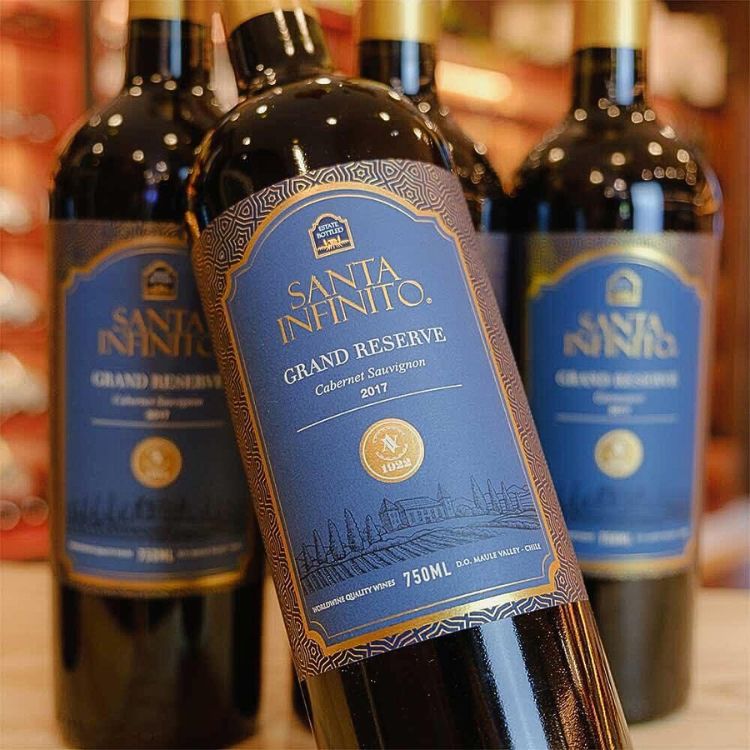 rượu vang đỏ santa