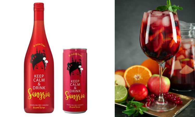 rượu vang trái cây red sangria