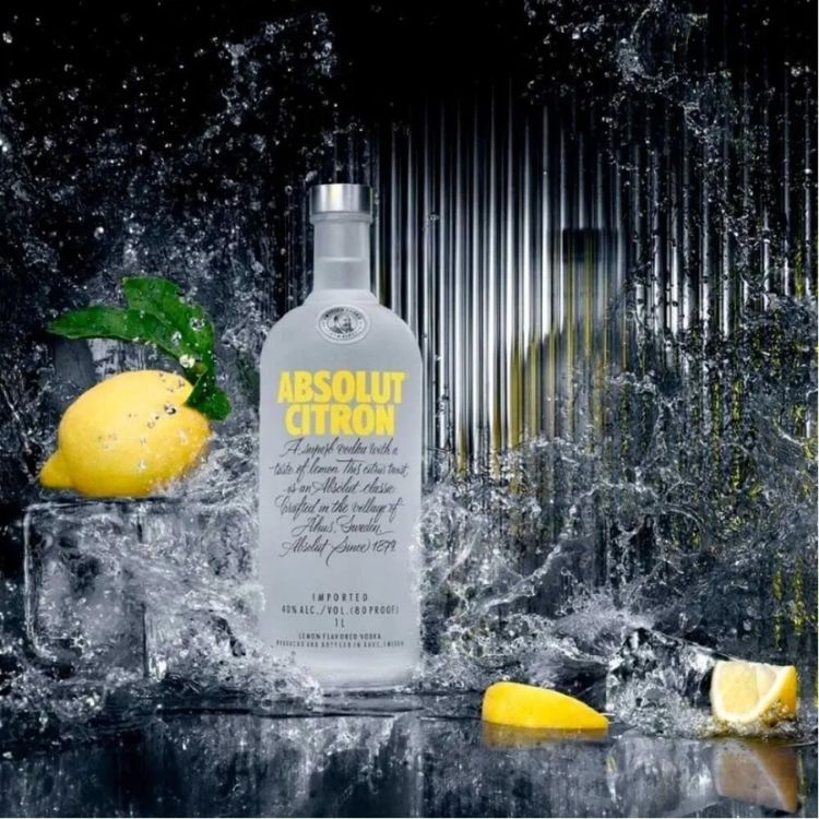 rượu vodka absolut citron
