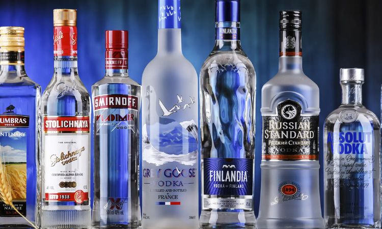 rượu vodka nổi tiếng