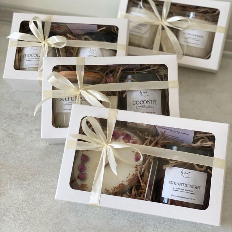 set quà tặng 8-3 bằng nến thơm