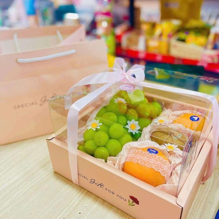 set quà tặng trái cây