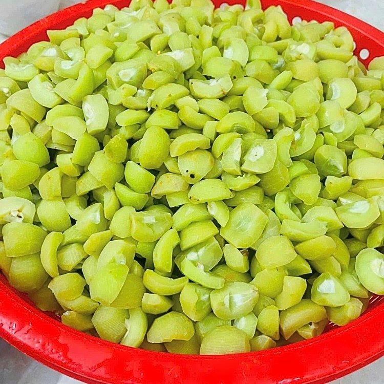 sơ chế táo mèo