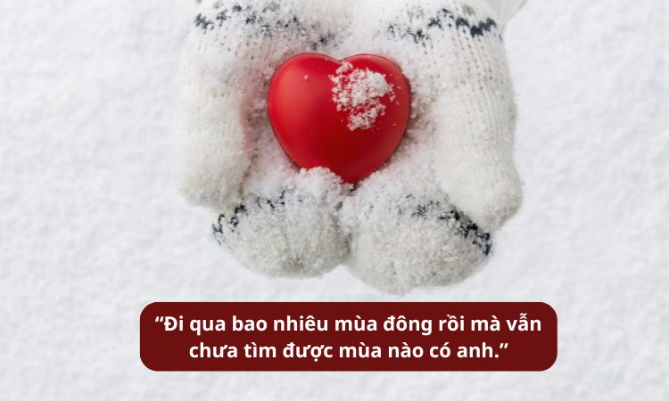 stt thả thính mùa đông hài hước