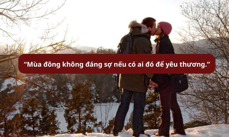 stt thả thính mùa đông ngắn gọn