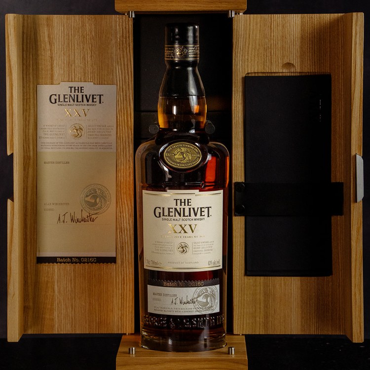 the glenlivet ủ 25 năm