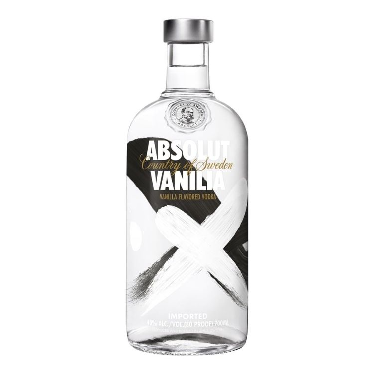 thiết kế chai absolut vanilla