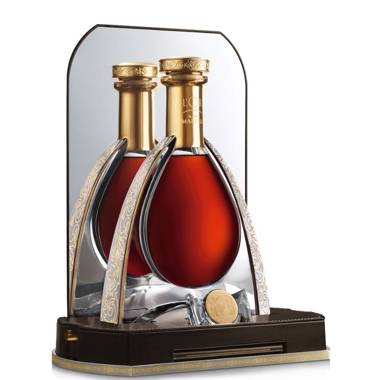 thiết kế chai martell lor