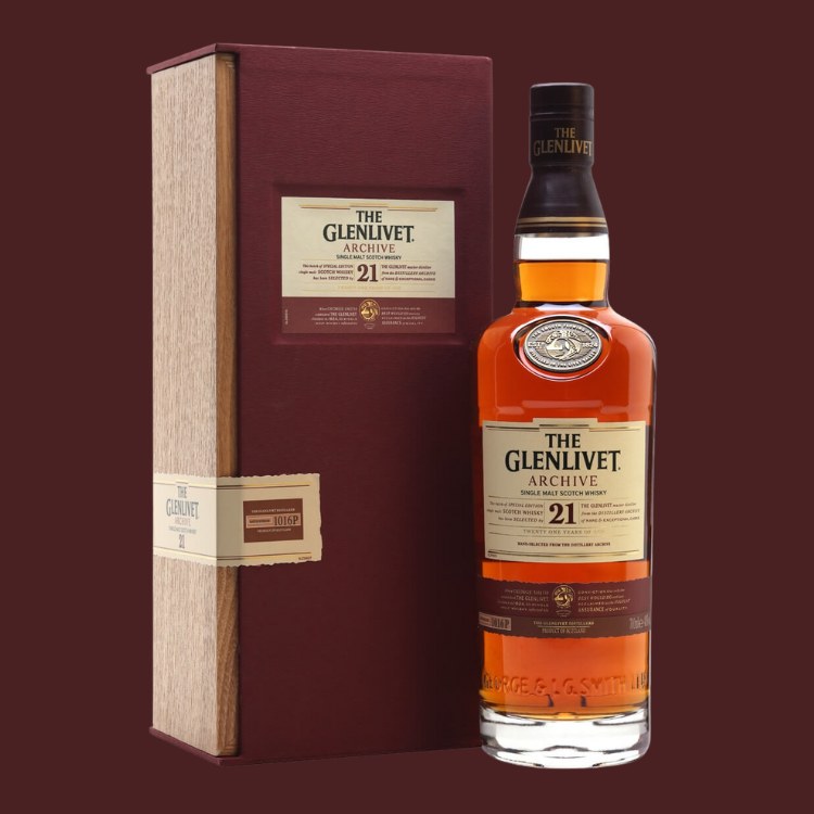 thiết kế glenlivet 21yo