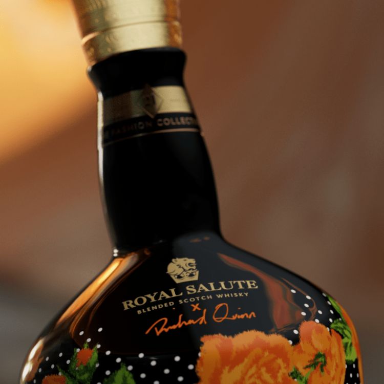 thiết kế royal salute 21 orange roses