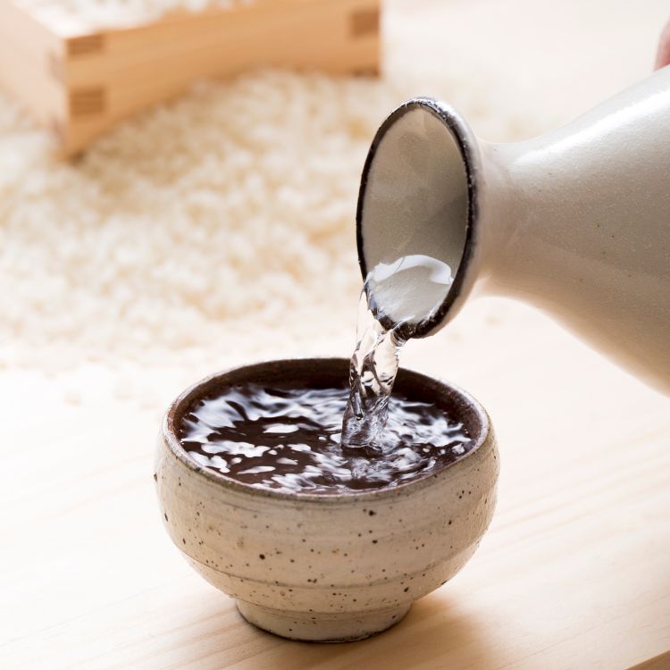 thời gian dùng sake nhật