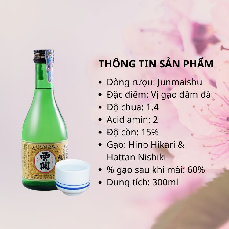 thông tin nishino seki junmaishu
