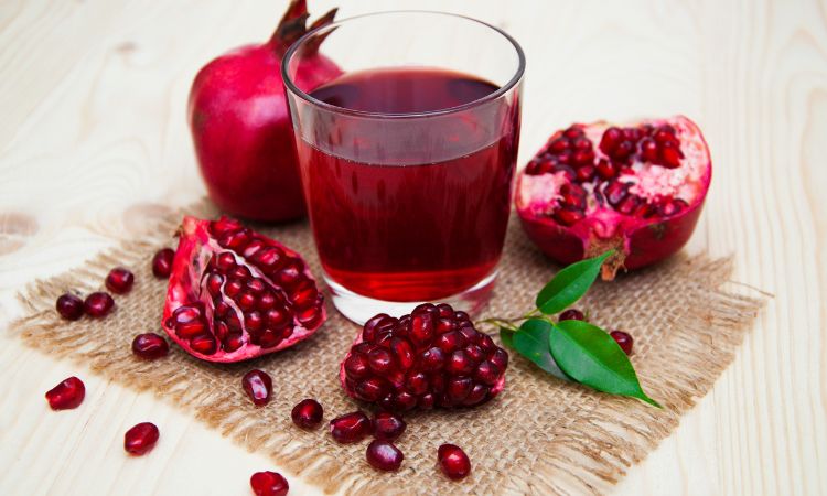 thức uống ngày tết nước ép lựu