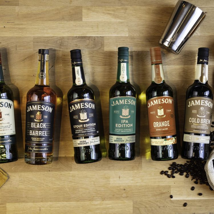 thương hiệu rượu whisky jameson