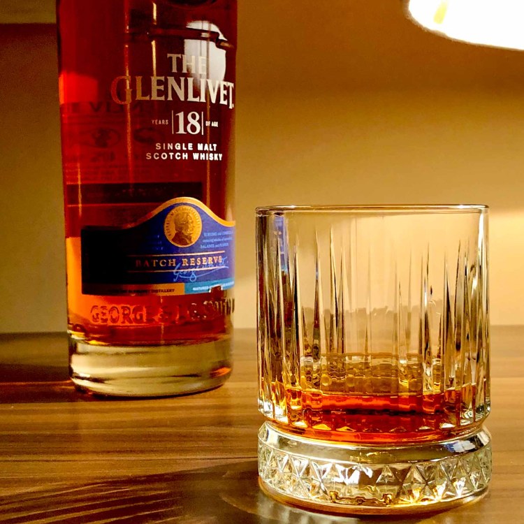thưởng thức rượu glenlivet 18yo