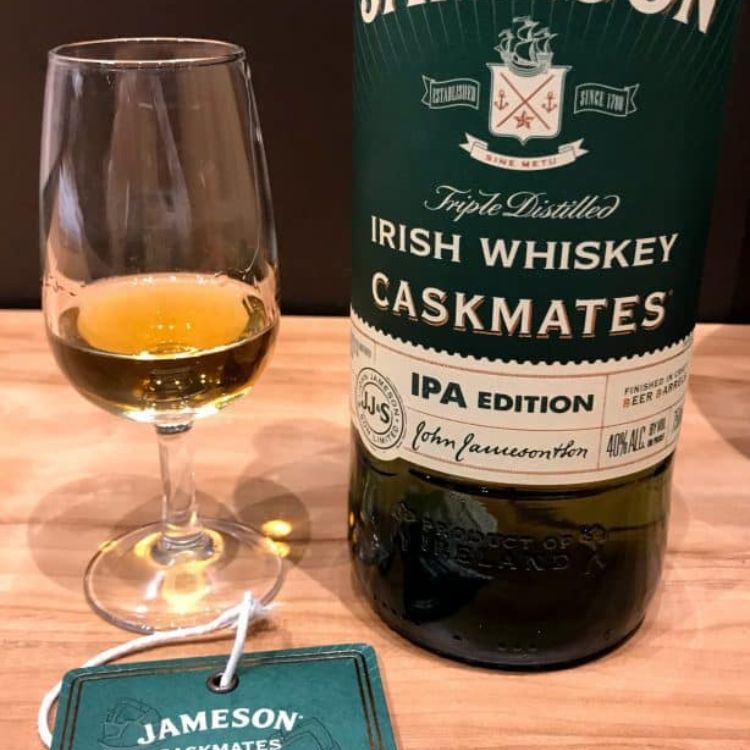 thưởng thức rượu jameson caskmates ipa