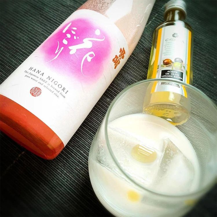 thưởng thức rượu sake nishino seki hana nigori