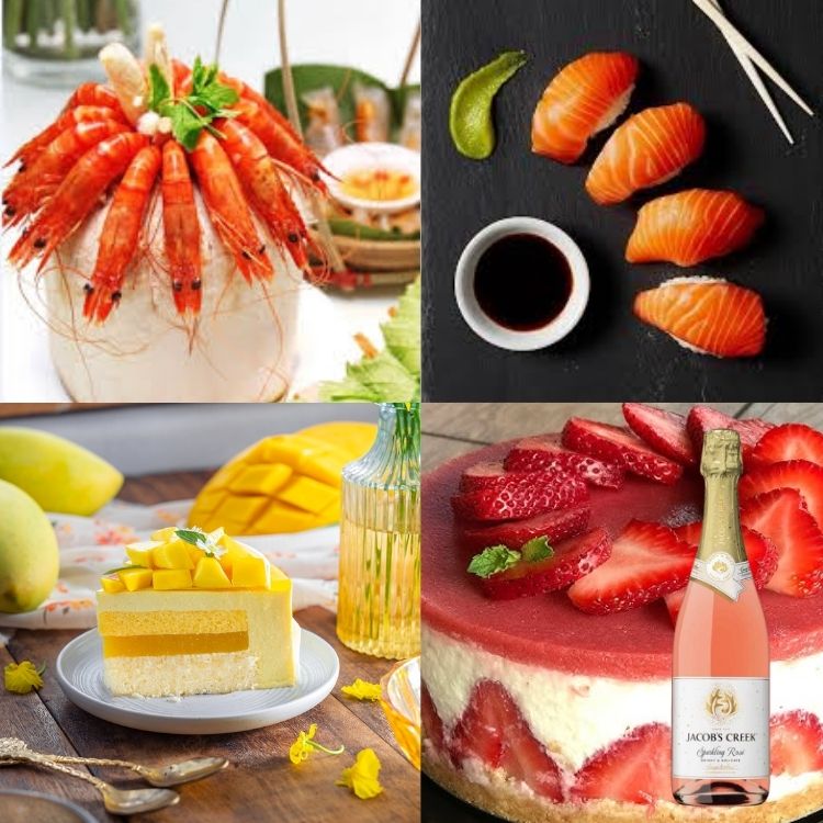 thưởng thức sparkling rose jacob