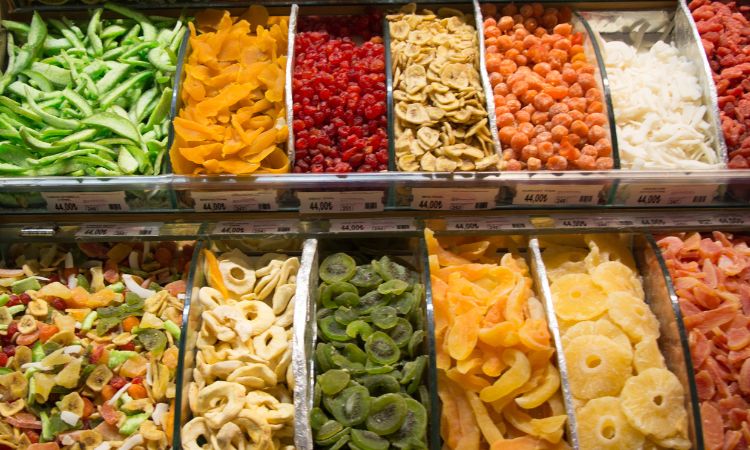 trái cây sấy dẻo