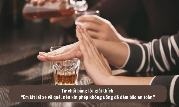 từ chối bằng lời giải thích