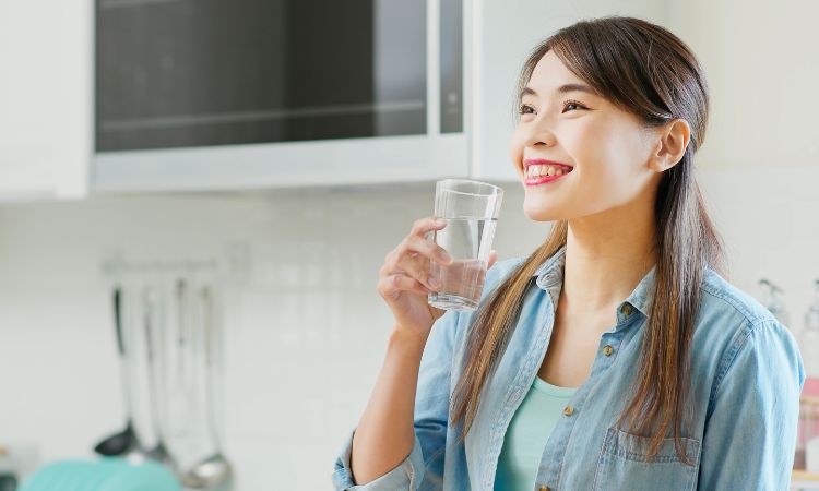 uống nhiều nước lọc