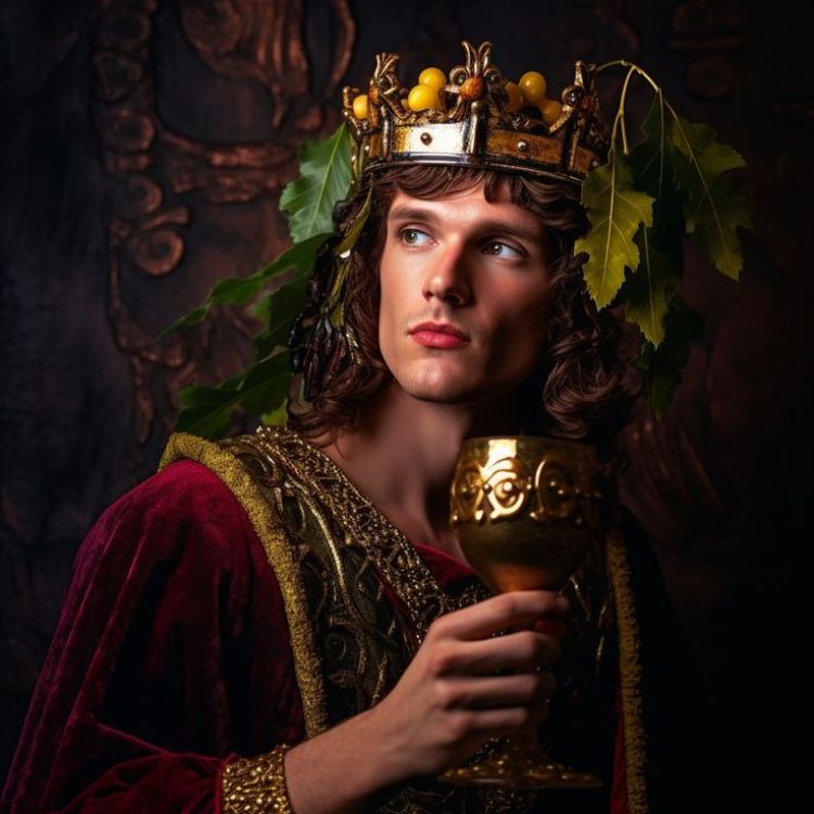 vị thần rượu vang