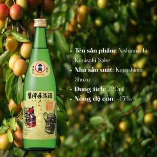 rượu sake kunisaki