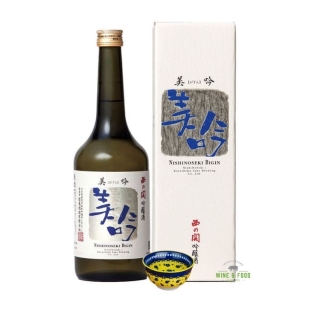 rượu sake nishinoseki bigin kèm hộp