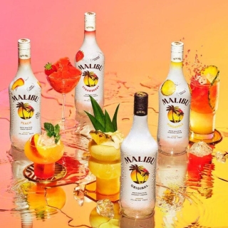 rượu rum malibu