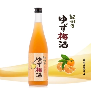 Rượu mơ vị chanh Yuzu Kishu No Yuzu Umeshu 720ml (Chai)