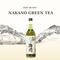 Rượu mơ Nhật Nakano Green Tea (vị trà xanh) 720ml