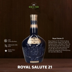 Rượu Royal Salute 21 YO 700ml 
