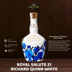 Rượu Royal Salute 21 Richard Quinn White 700ml 