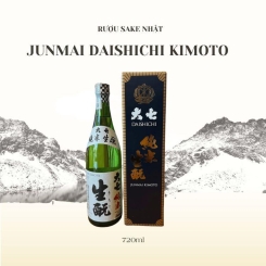 Rượu Sake Junmai Daishichi Kimoto 720ml chính hãng (15%)