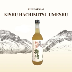 Rượu mơ Kishu Hachimitsu Umeshu (vị mật ong) 720ml (Chai)