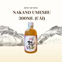 Rượu mơ Nakano Umeshu 300ml (Cái)